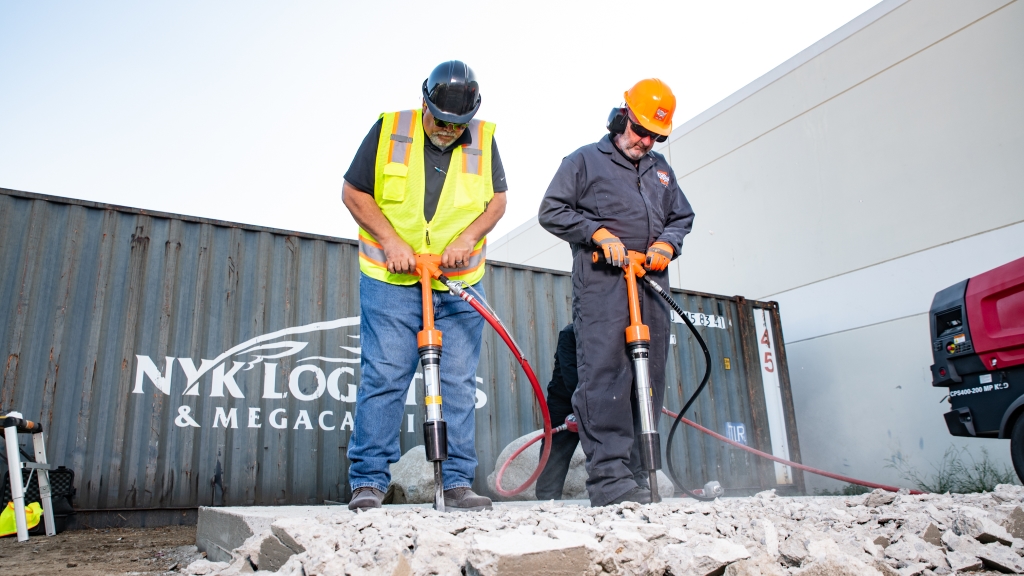 American Pneumatic Tools rivet buster Rental Management Media Group