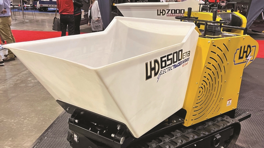 LHD Machinery tracked buggy Rental Management Media Group