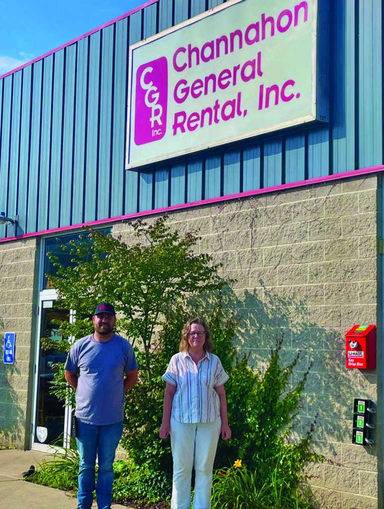 Not bolted down? It’s available for rent at Channahon General Rental