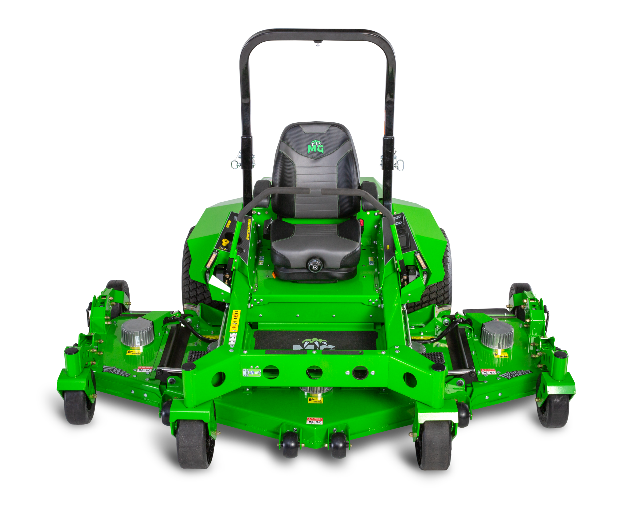 Mean Green electric zeroturn mower Rental Management Media Group