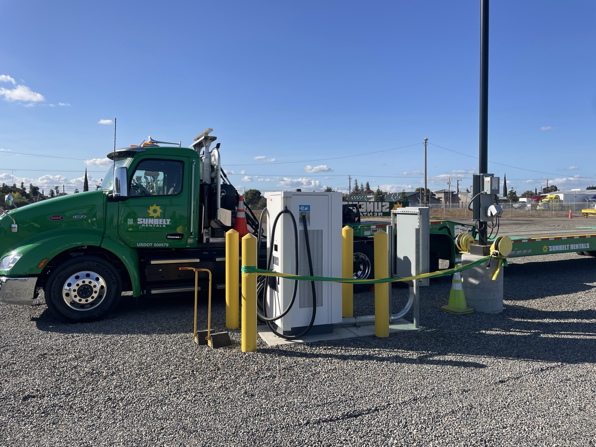 Sunbelt Rentals installs EV charging infrastructure in California