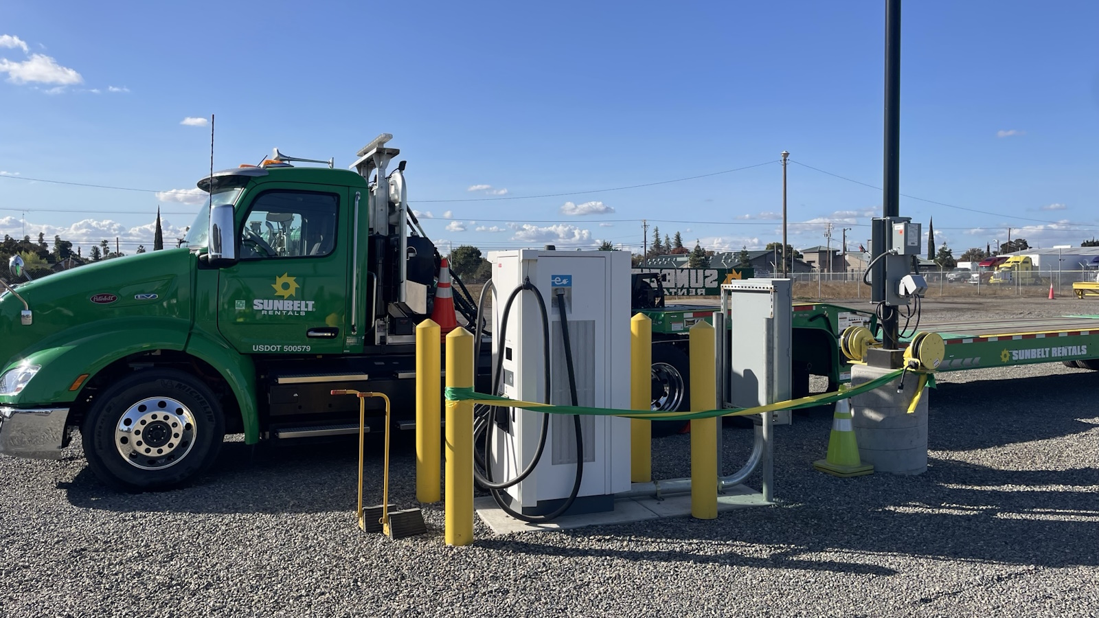 Sunbelt Rentals installs EV charging infrastructure in California