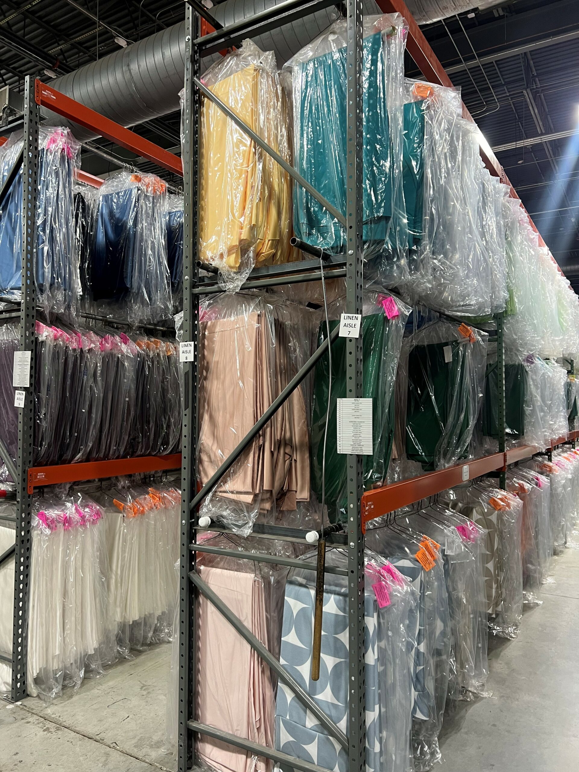 Linens Rental Array Storage best practices: Ideas for linens – Rental Management Media Group
