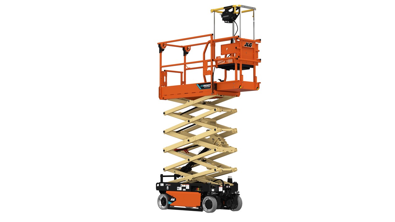 JLG micro-sized scissor lift – Rental Management Media Group