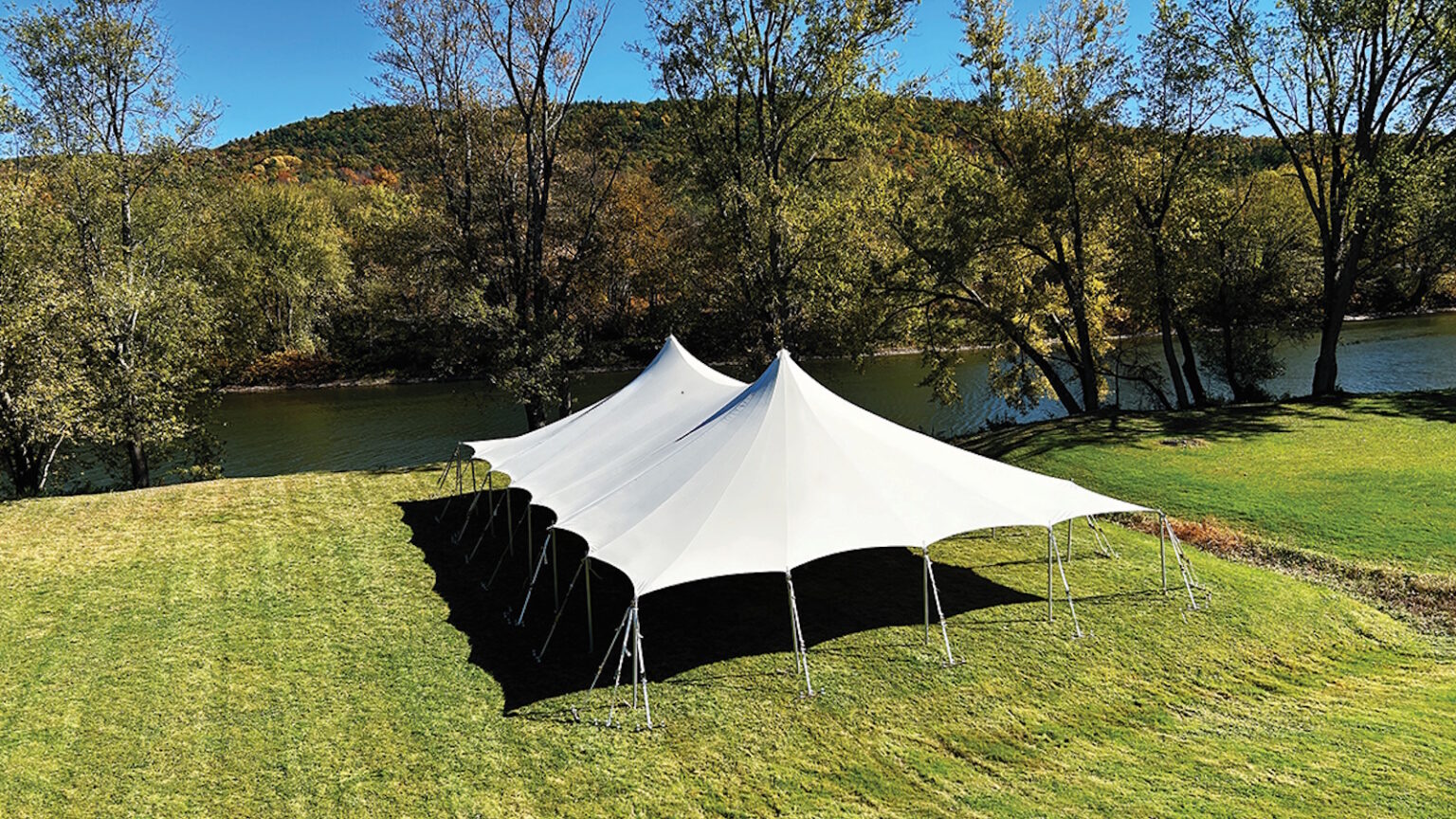 Traditional Rental Systems inTENTional Systems pole tent – Rental Management Media Group