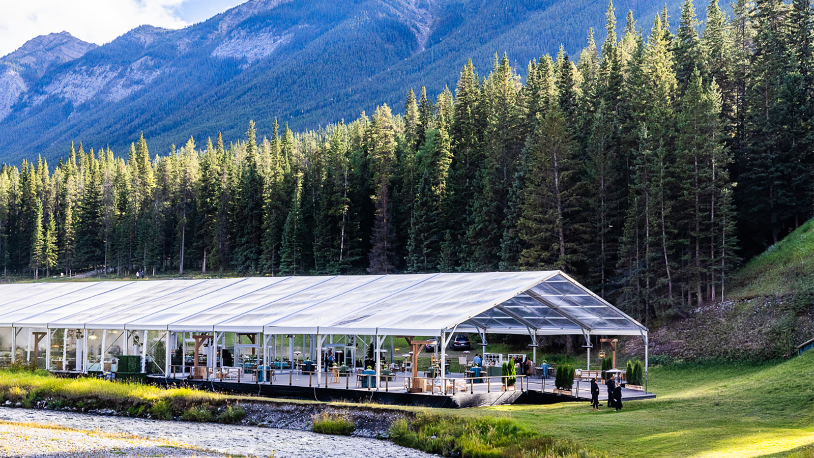 Event rental company rebrands in the Canadian Rockies
