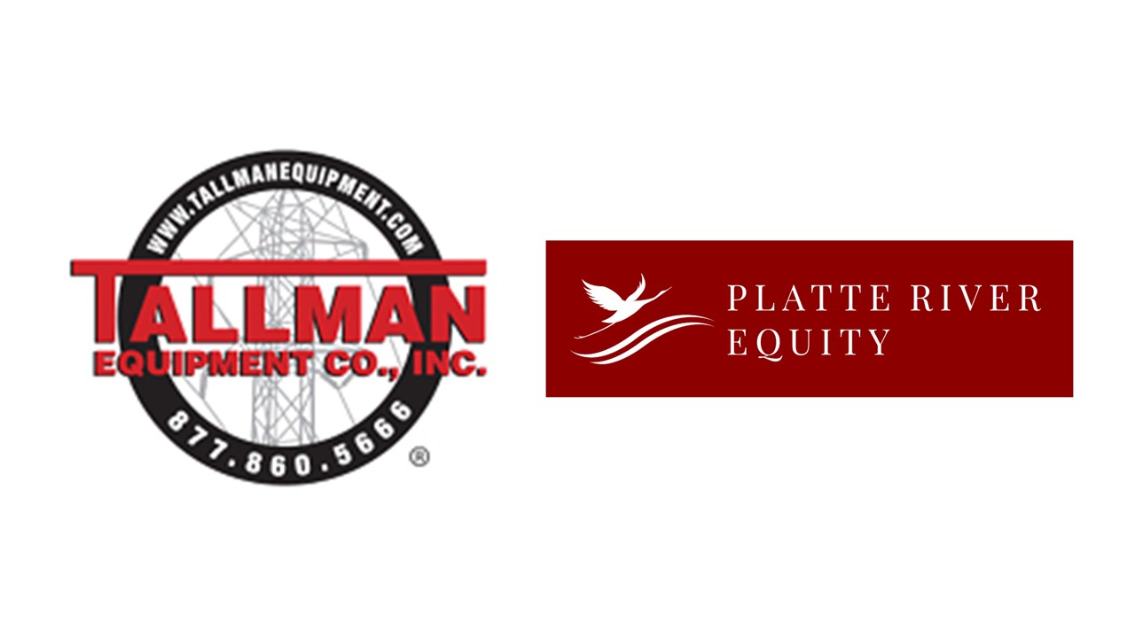 Platte River Equity partners with Tallman Equipment Co. – Rental ...