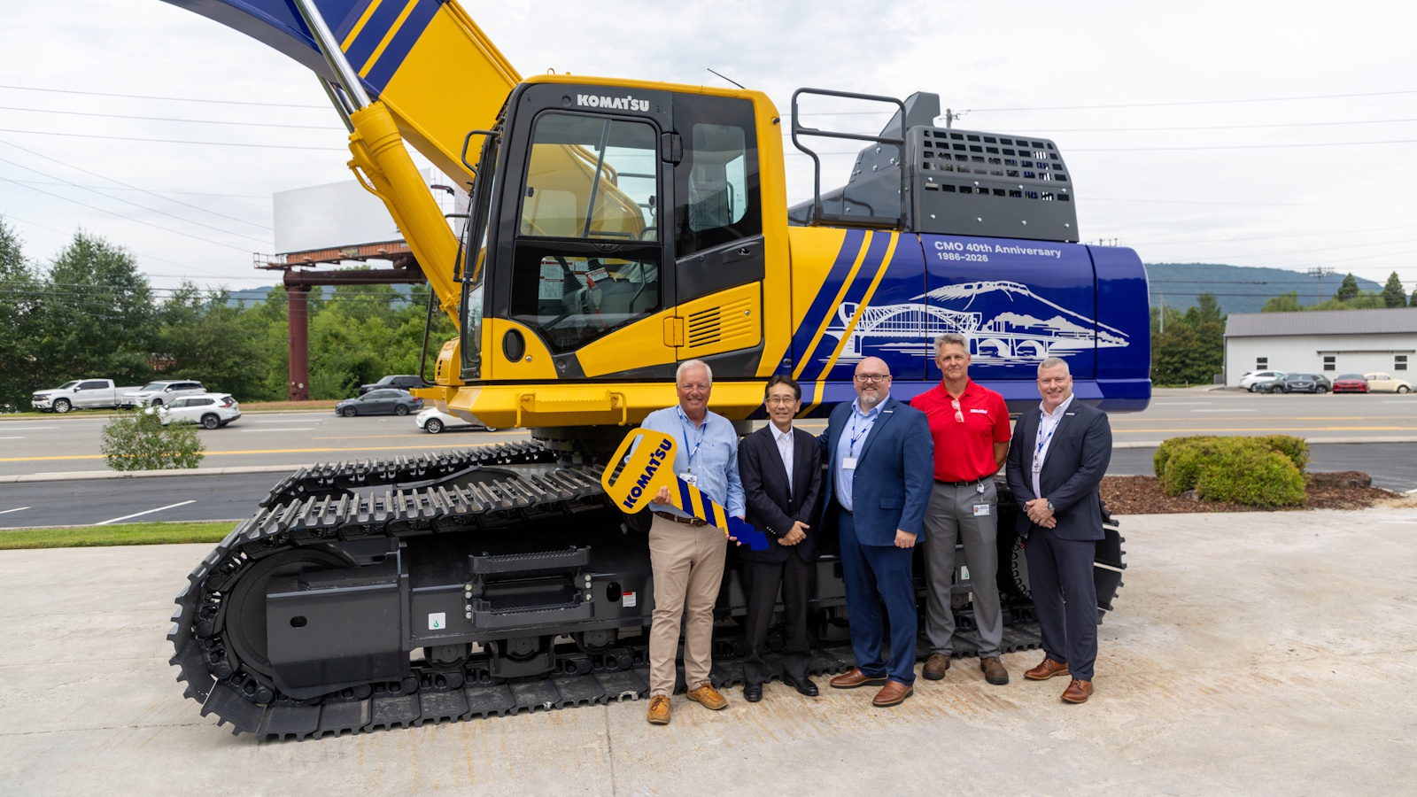 Komatsu's Chattanooga operation celebrates 40th anniversary