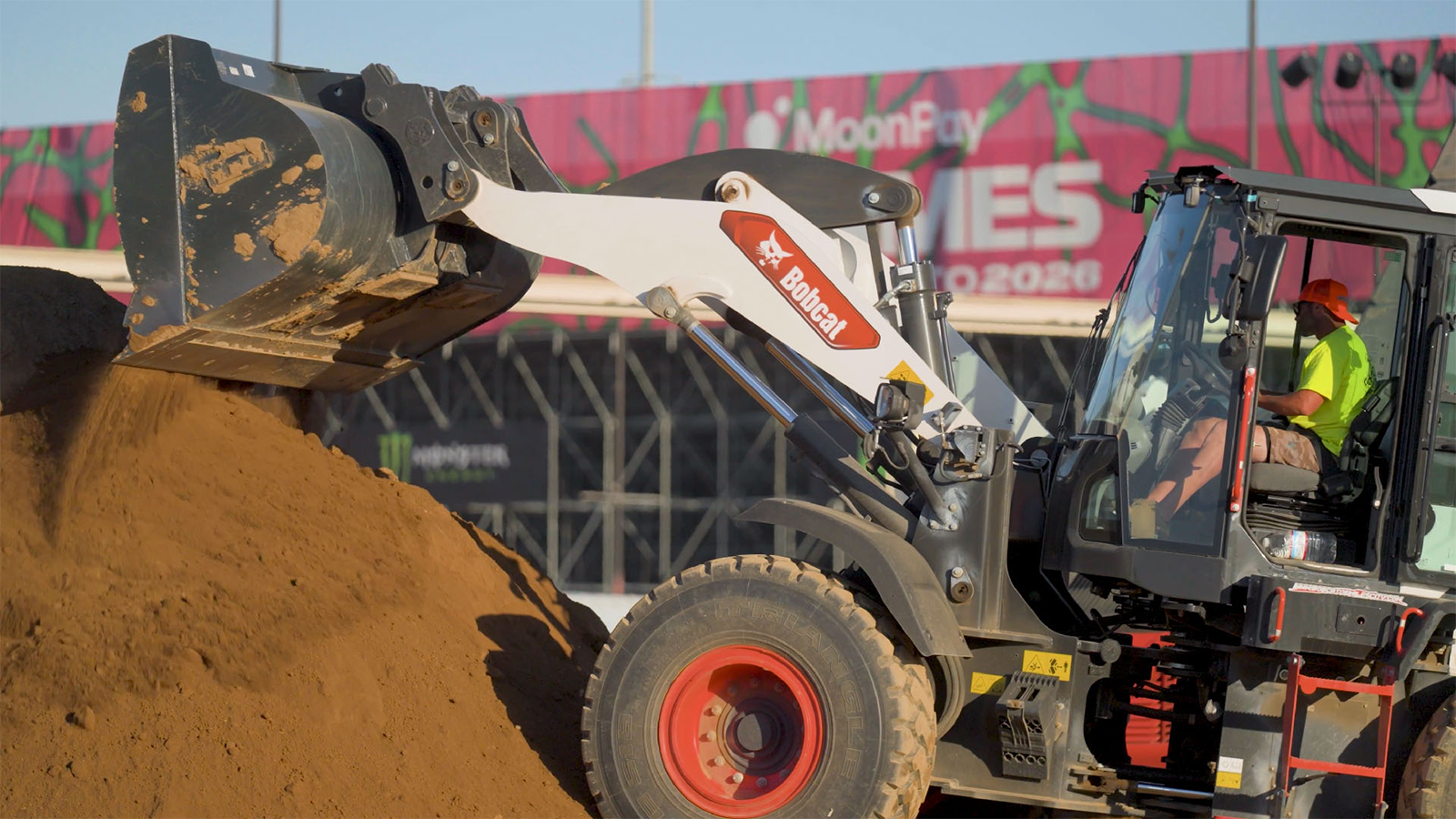 Bobcat builds X Games courses through partnership